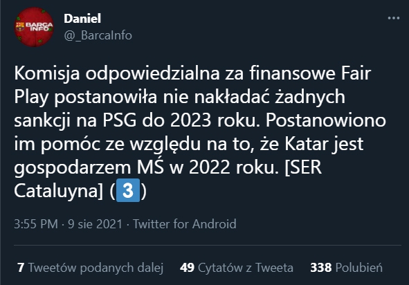 DLATEGO na PSG nie zostaną nałożone ŻADNE SANKCJE do 2023 roku!